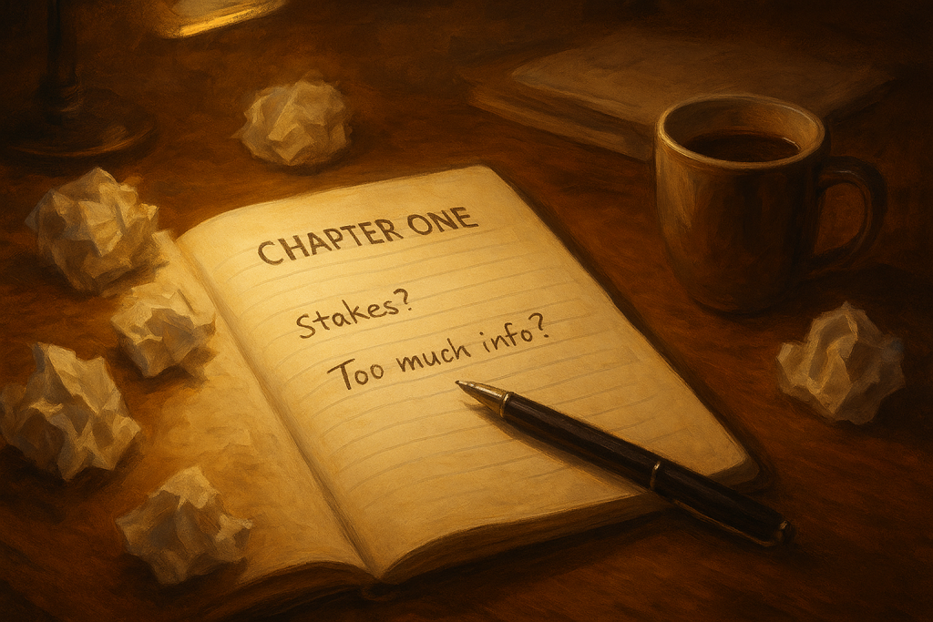 5 Mistakes Writers Make at the Start of a Novel