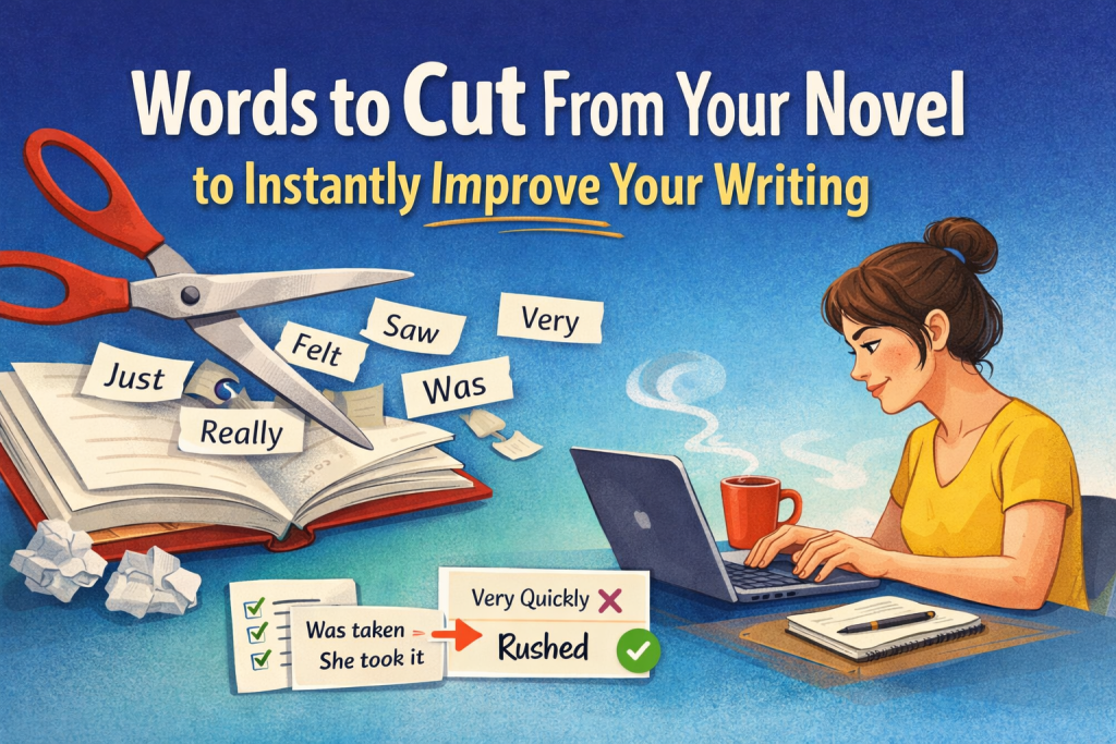 Words to Cut From Your Novel to Instantly Improve Your Writing